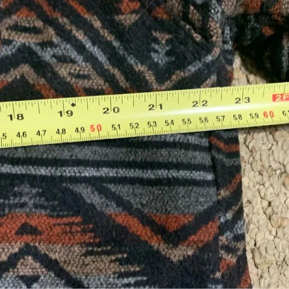 Jachs Men's Patterned Shirt Jacket - Navy and Red - Picture 6 of 11